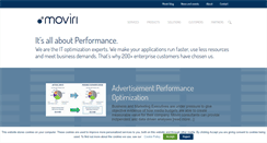 Desktop Screenshot of moviri.com