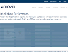 Tablet Screenshot of moviri.com